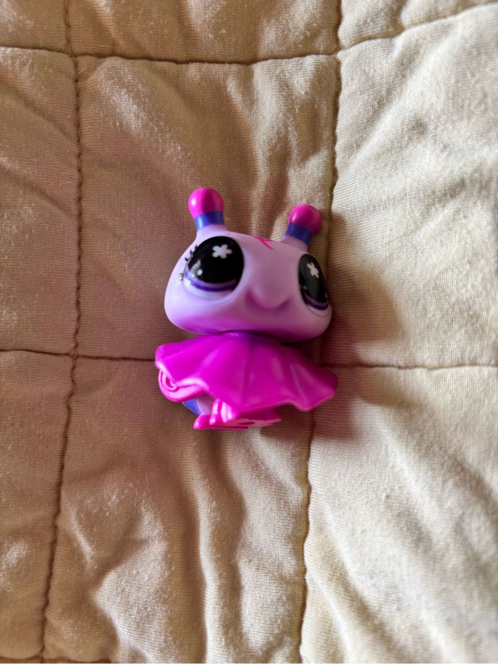 PrettyLittleThing Pink & Purple Cute Bug Figurine